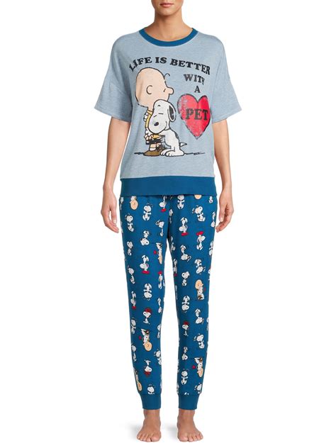 peanuts jammies|women's snoopy pajamas.